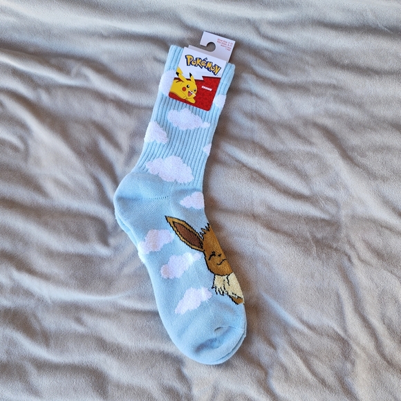 LOUNGEFLY Pokemon Eevee Backpack & Socks - Picture 6 of 13